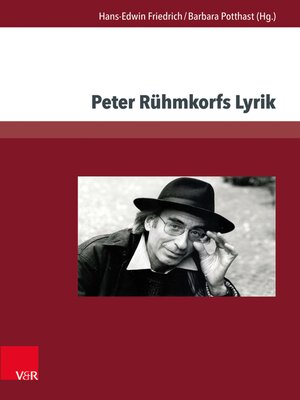cover image of Peter Rühmkorfs Lyrik